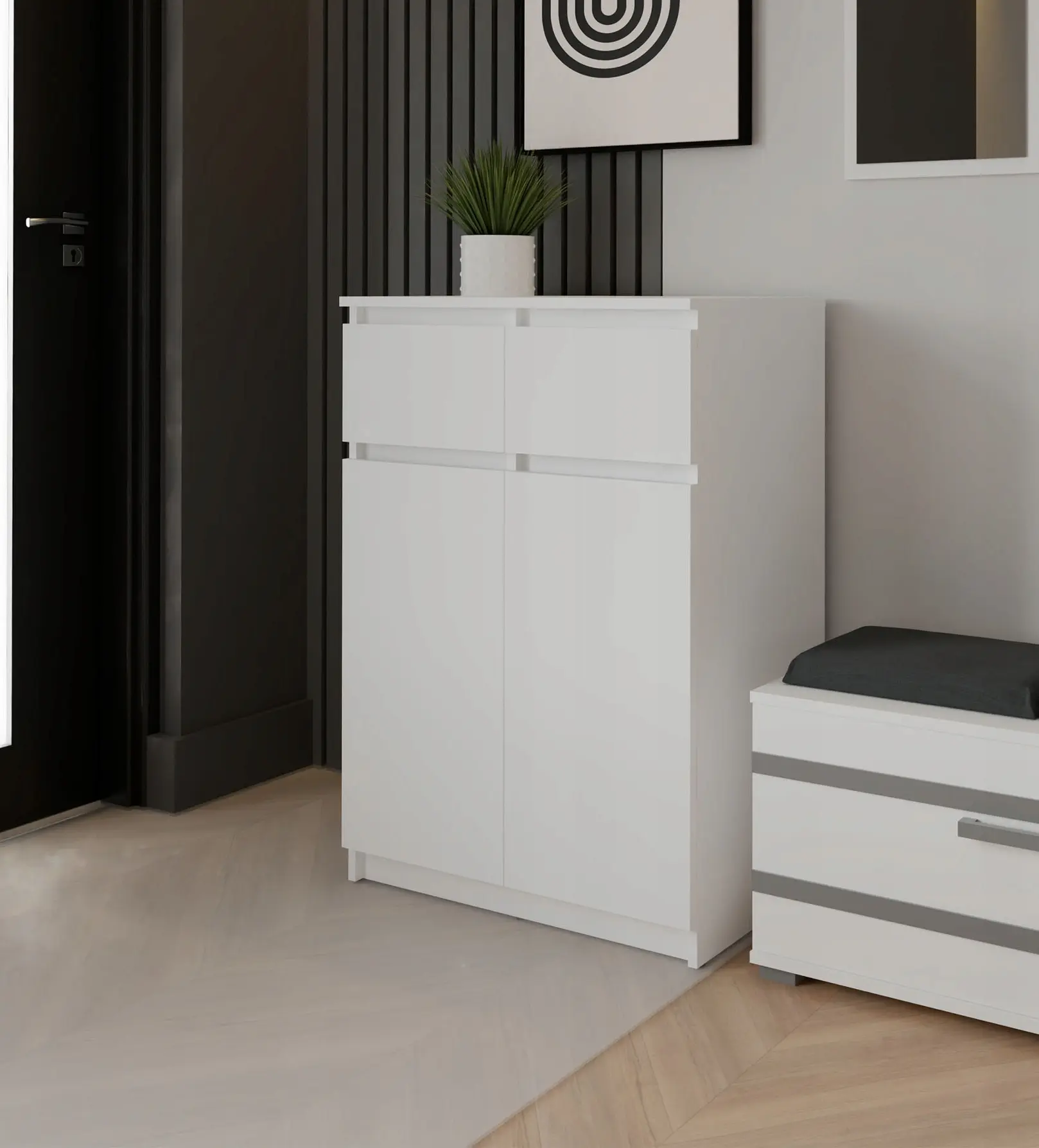 Тумба TopEshop Malwa 2DD2S (White) - 7