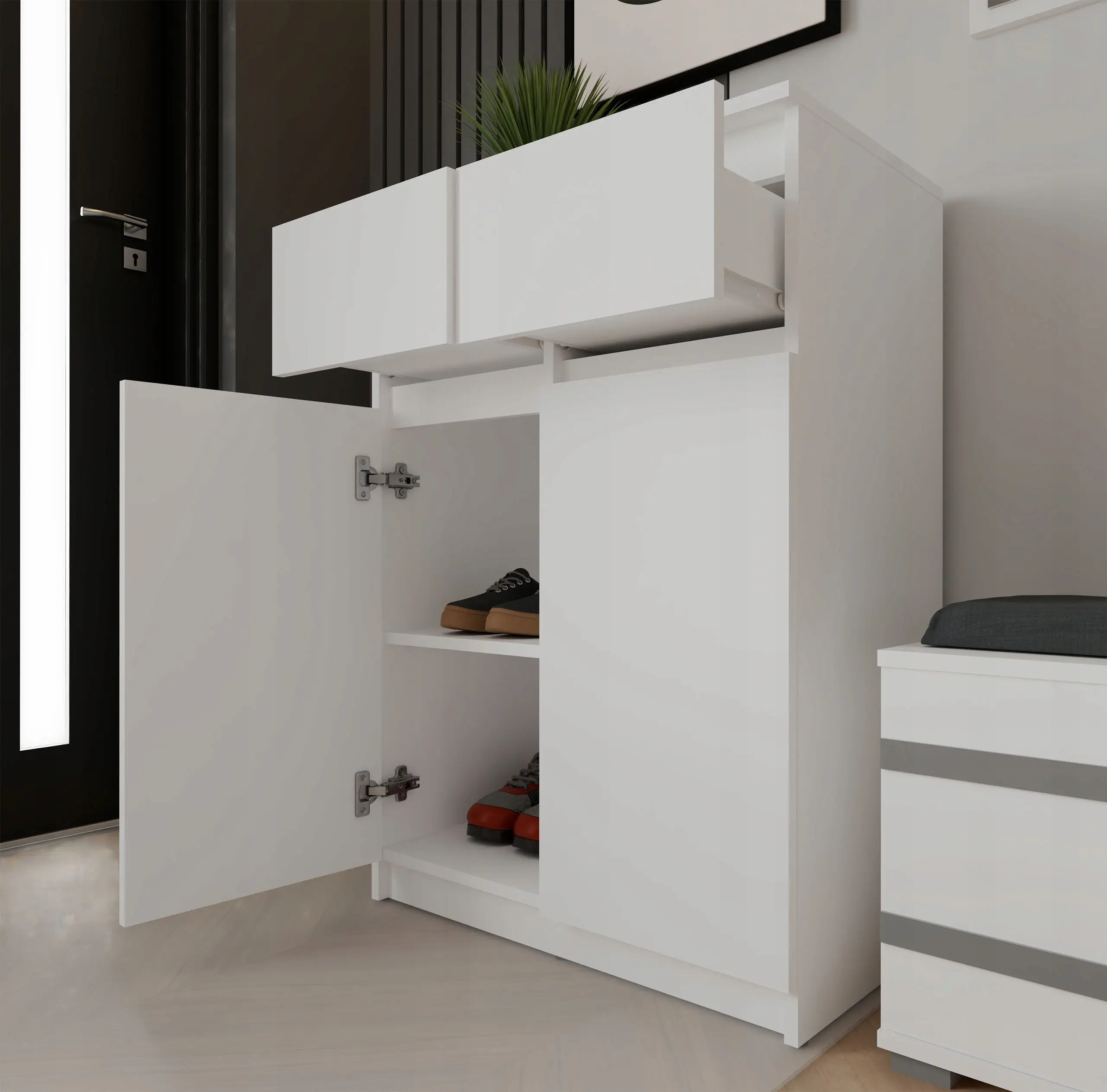 Тумба TopEshop Malwa 2DD2S (White) - 8