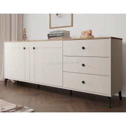 Тумба TopEshop Point 2D3S (Cashmere/Castello Oak)