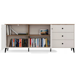 Тумба TopEshop Point 2D3S (Cashmere/Castello Oak) Thumb