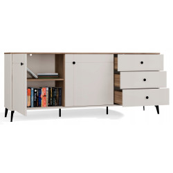 Тумба TopEshop Point 2D3S (Cashmere/Castello Oak) Thumb