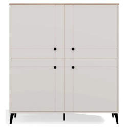 Тумба TopEshop Point 4D (Cashmere/Castello Oak) Thumb