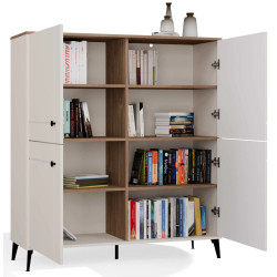 Тумба TopEshop Point 4D (Cashmere/Castello Oak) Thumb