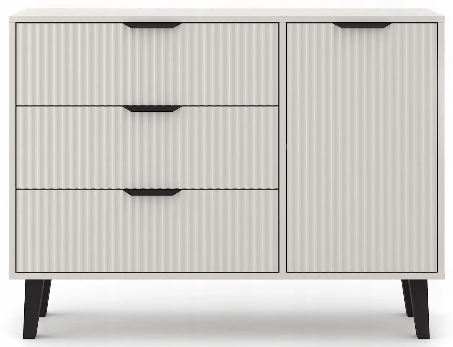 Тумба TopEshop Scandi 1D3S Slim (Cashmere) - 3