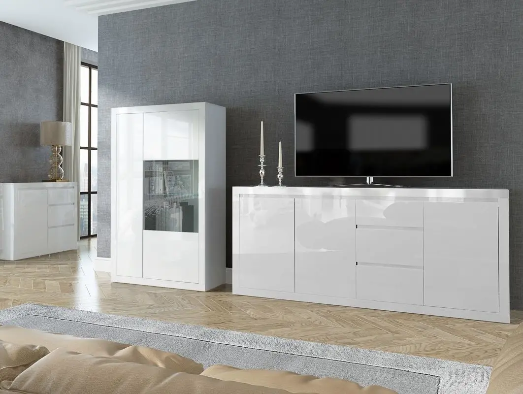 Comoda Tuckano 203 Sparkle (White Gloss)