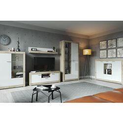 Tumba Tuckano 151 Warsaw (Craft Oak/White Gloss) Thumb