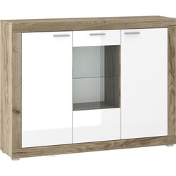 Tumba Tuckano 151 Warsaw (Craft Oak/White Gloss)