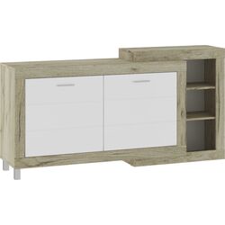 Tumba Tuckano 179 Ultra (Grey Craft Oak/White Gloss)