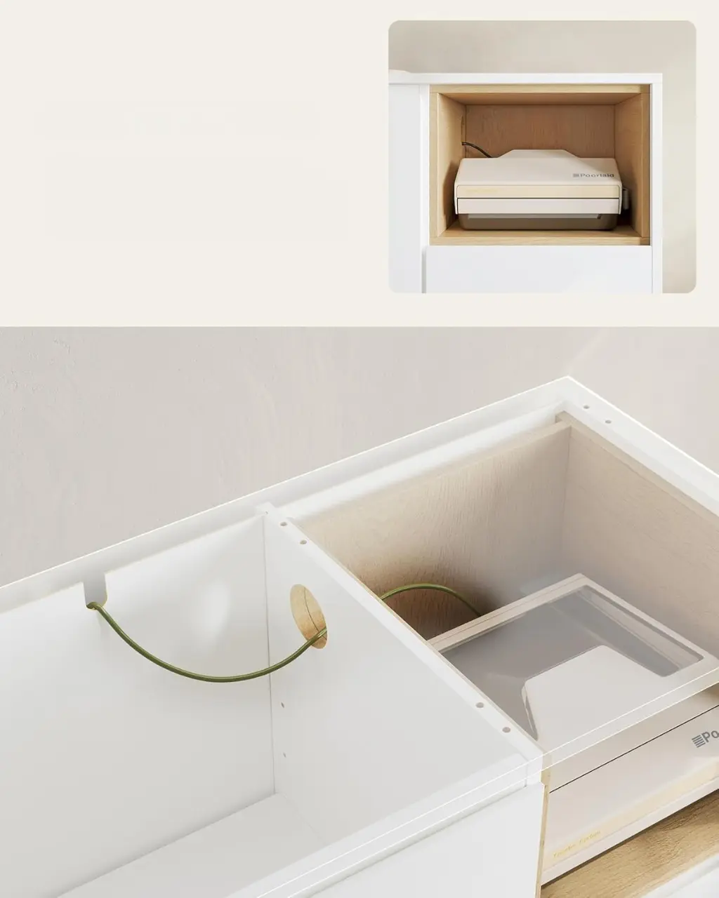 Tumba Vasagle BBK273W21 (Cloud White)