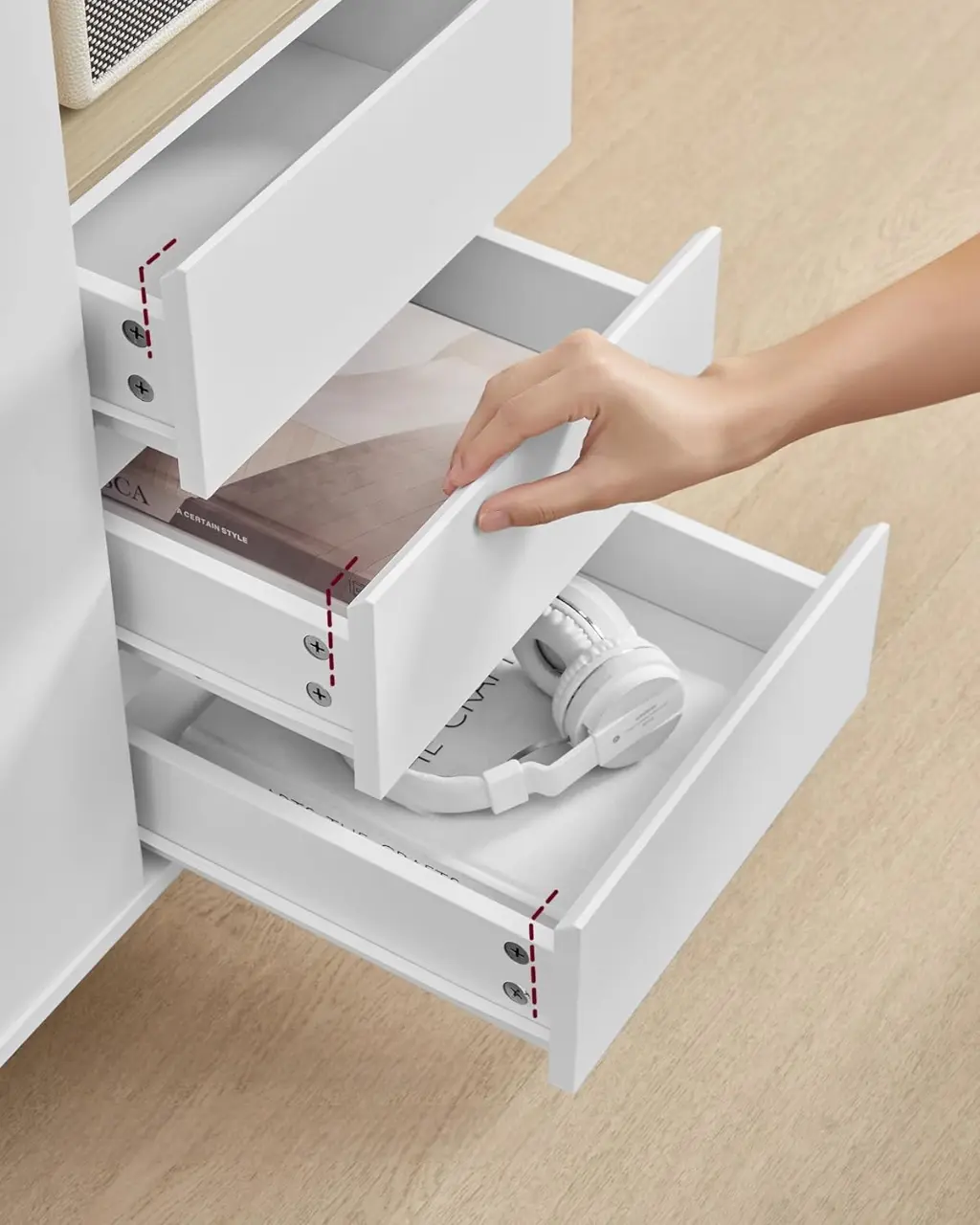 Tumba Vasagle BBK273W21 (Cloud White)