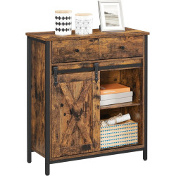 Тумба Vasagle LSC100B01 (Rustic Brown/Black) Thumb