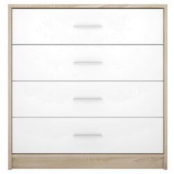 Comoda Yasen Nepo 4S (Sonoma Oak/Nymphea Alba) Thumb