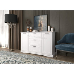 Comoda Yasen Sardiniya 2U3S (Nymphaea Alba/White Supermat)