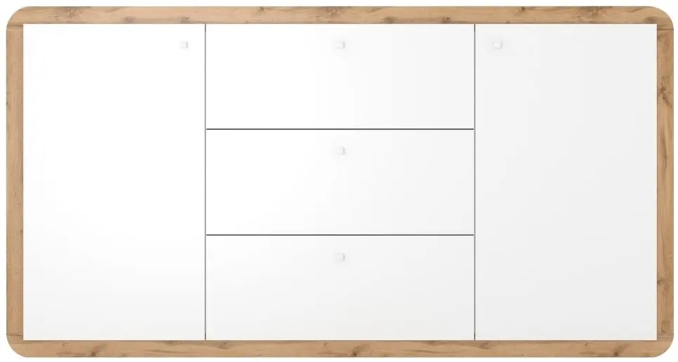 Comoda Yasen Ski 2D3S (Nymphea Alba/Appalachian Oak)