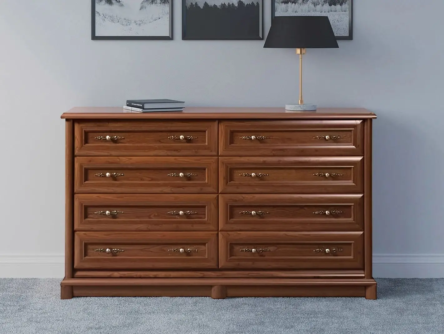 Comoda Yasen Sonata 8S (Chestnut)