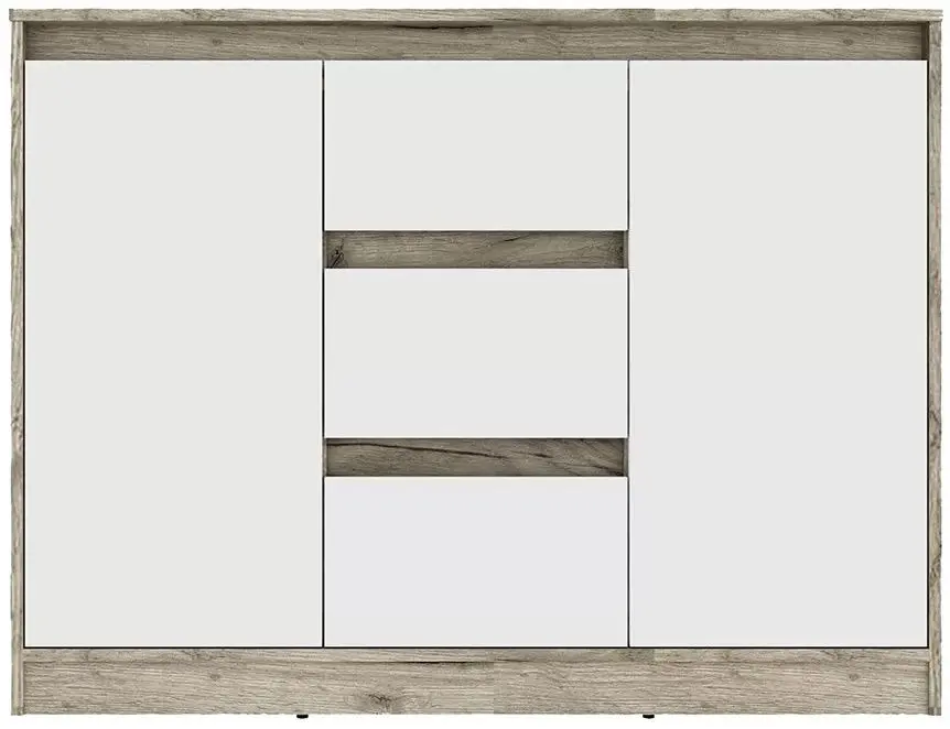 Tumba Yasen Venera 2U3S (Craft Gray Oak/White)