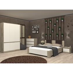 Comoda Yasen Venera 3S (Craft Gray Oak/White) Thumb