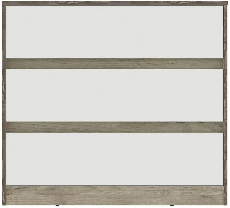 Comoda Yasen Venera 3S (Craft Gray Oak/White)