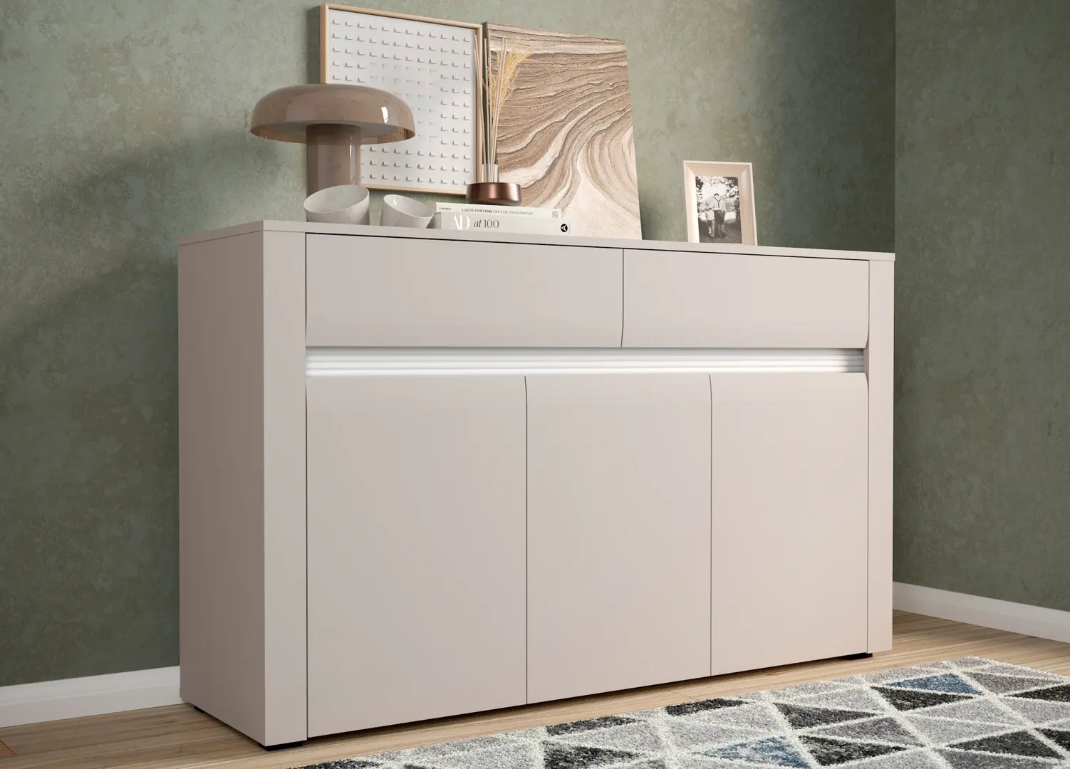 Tumba Yasen Bodena 3D2S (Cashmere/White)