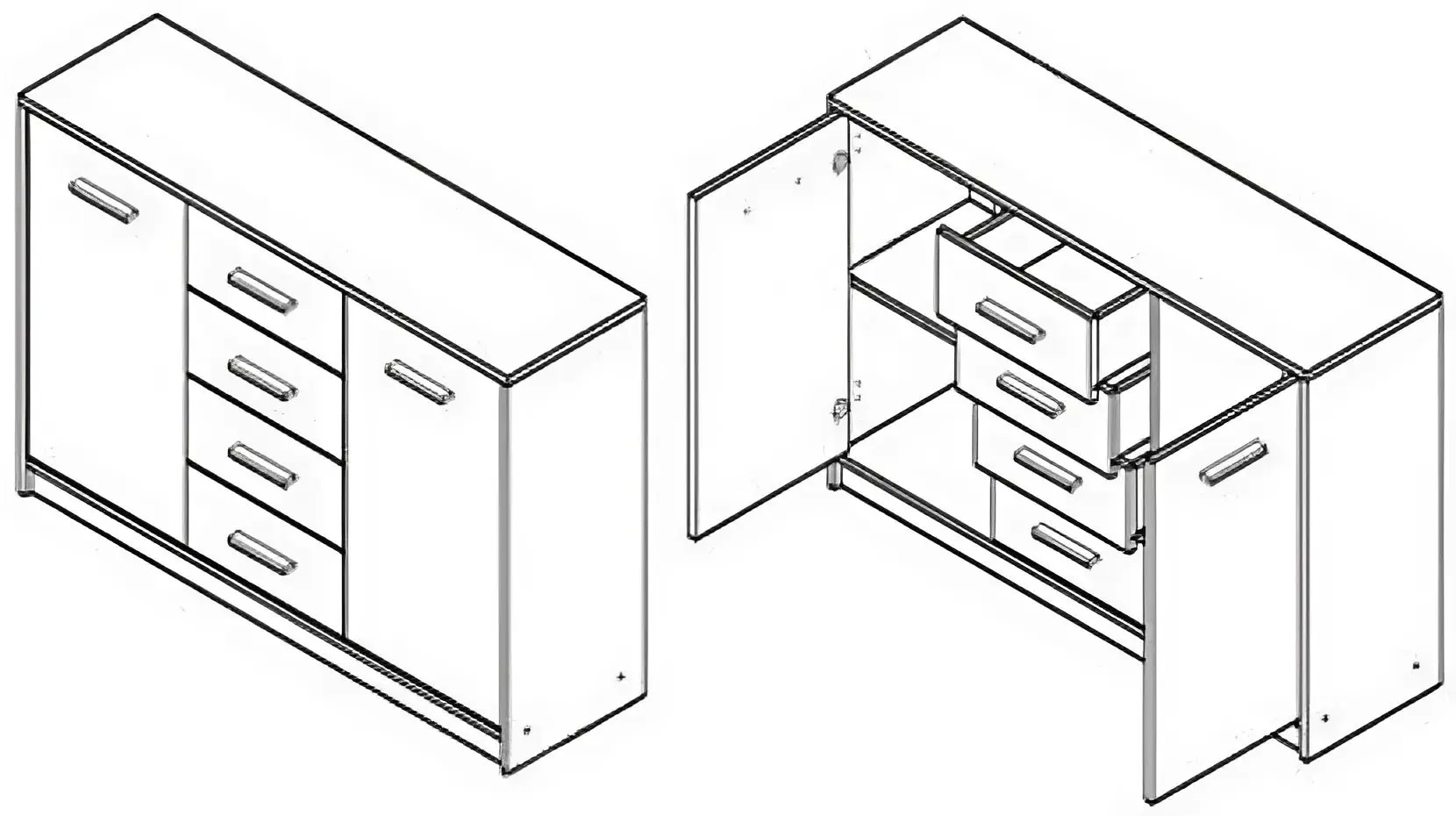 Tumba Yasen Koen II KOM2D4S (Arizona Pine/Ship Oak)