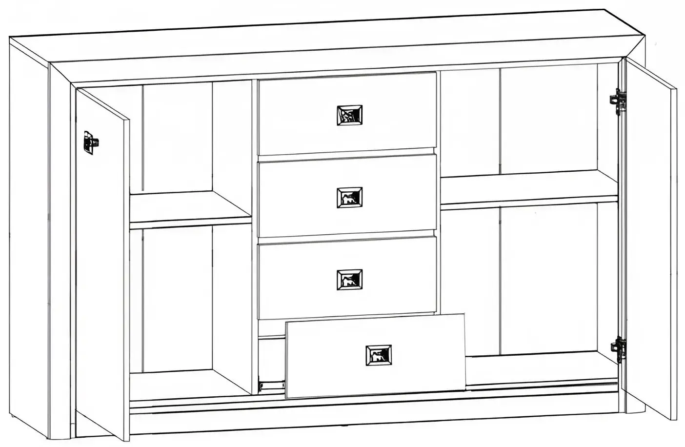 Tumba Yasen Koen II KOM2D4S (Arizona Pine/Ship Oak)