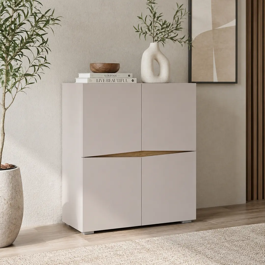Tumba Yasen Leo 4D (Cashmere/Artisan Oak)