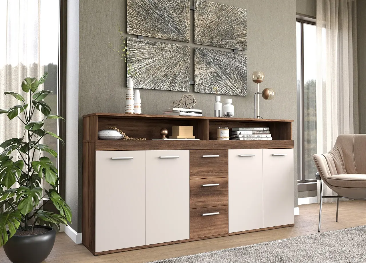 Tumba Yasen Leos (Baroque Ristretto Oak/Cashmere)