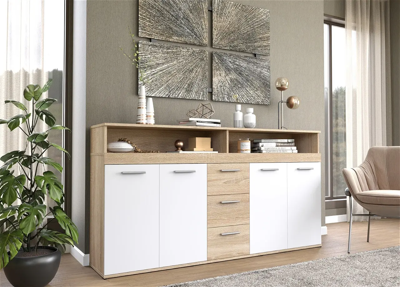 Tumba Yasen Leos (Sonoma Oak/Nymphaea Alba)