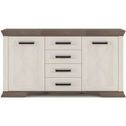 Tumba Yasen Marsel KOM2D4S (Snow Ash/Sonoma Oak Truffle) Thumb