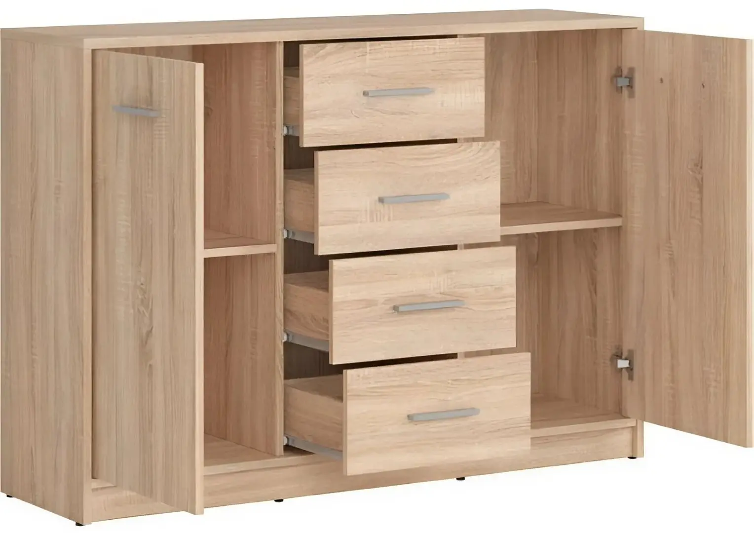 Тумба Yasen Nepo 2D4S (Дуб Сонома)