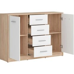 Tumba Yasen Nepo 2D4S (Sonoma Oak/Nymphea Alba) Thumb