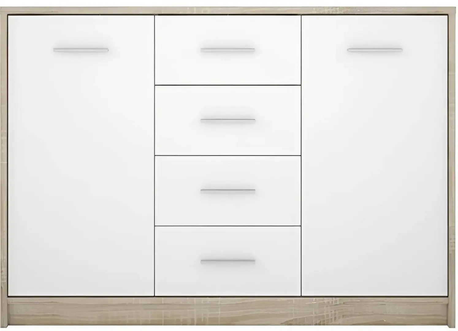 Tumba Yasen Nepo 2D4S (Sonoma Oak/Nymphea Alba)