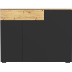 Tumba Yasen Rebeca KOM3D1S (Artisan Oak/Black) Thumb