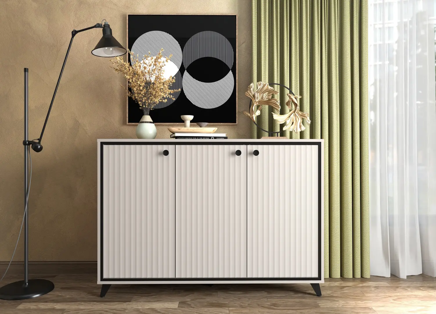 Tumba Yasen Tina 3D (Cashmere/Black)