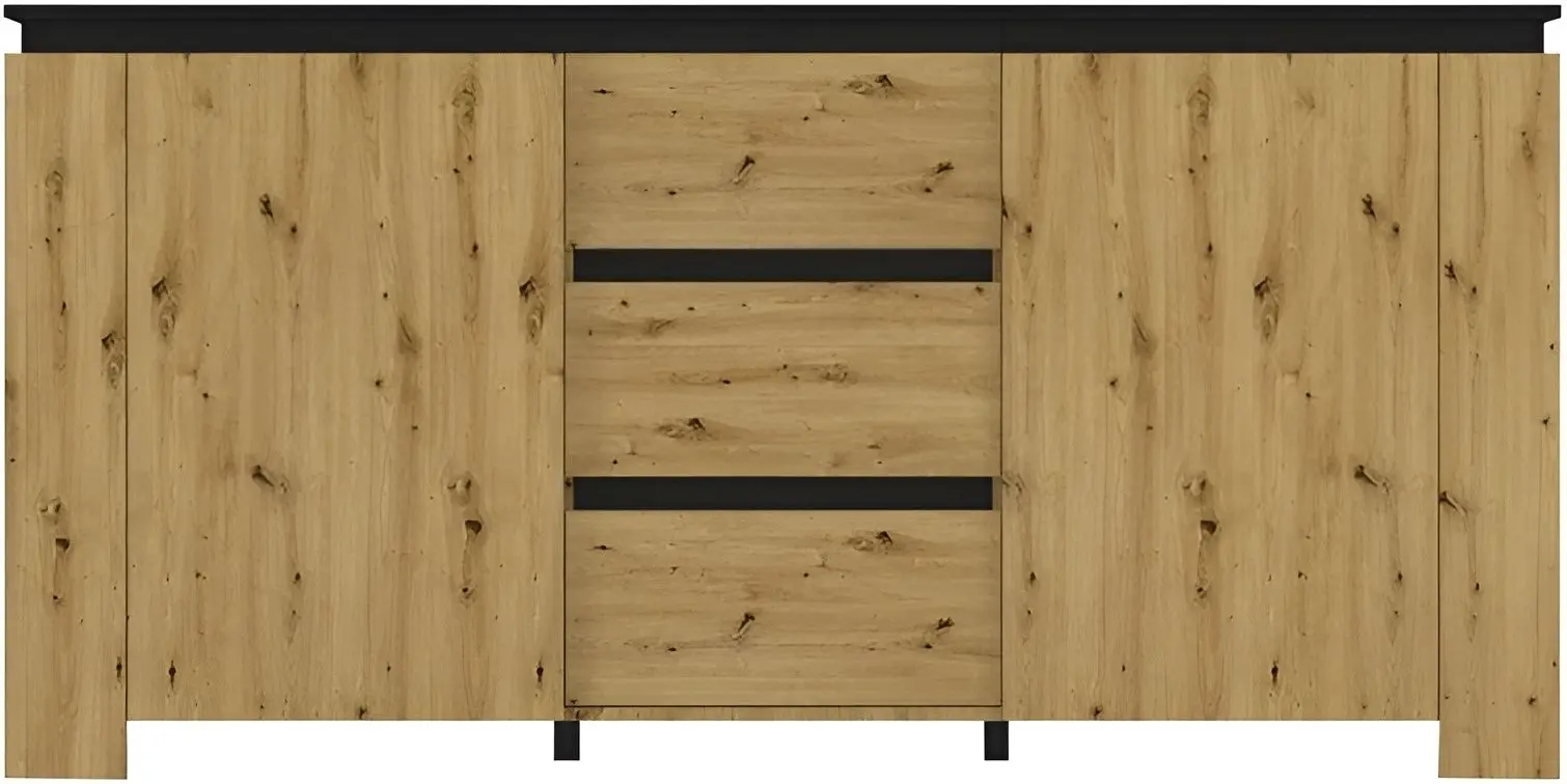 Tumba Yasen Tomas KOM2D3S (Artisan Oak/Black)