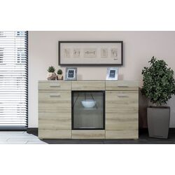 Tumba Yasen Vusher KOM1W2D2S (Sonoma Oak)