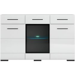 Тумба Yasen Вушер KOM1W2D2S (Нимфея Альба/Белый Глянец) Thumb