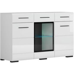 Тумба Yasen Вушер KOM1W2D2S (Нимфея Альба/Белый Глянец) Thumb