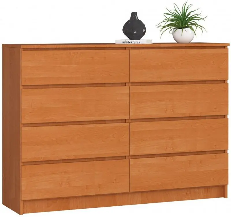 Комод Akord K140 8SZ (Alder)