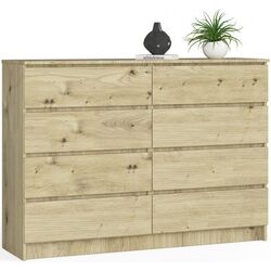 Comoda Akord K140 8SZ (Artisan Oak)