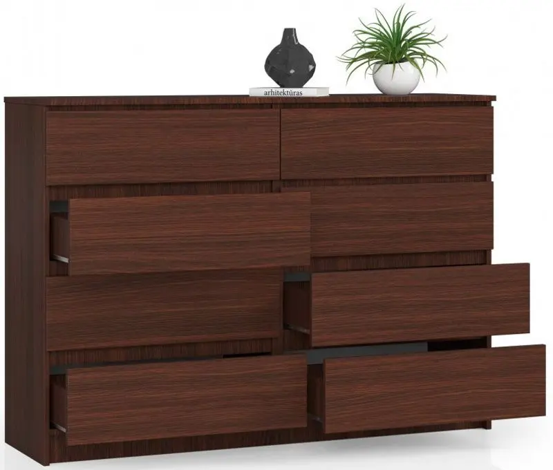 Comoda Akord K140 8SZ (Wenge)