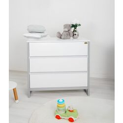 Comoda Angelo Magic (White/Grey)