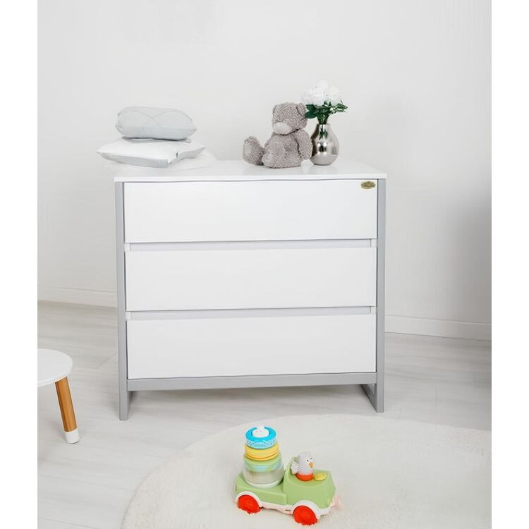 Comoda Angelo Magic (White/Grey)