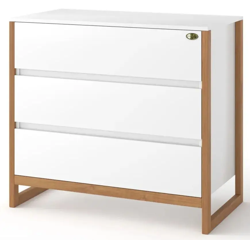 Пеленальный комод Angelo Magic (White/Beech)