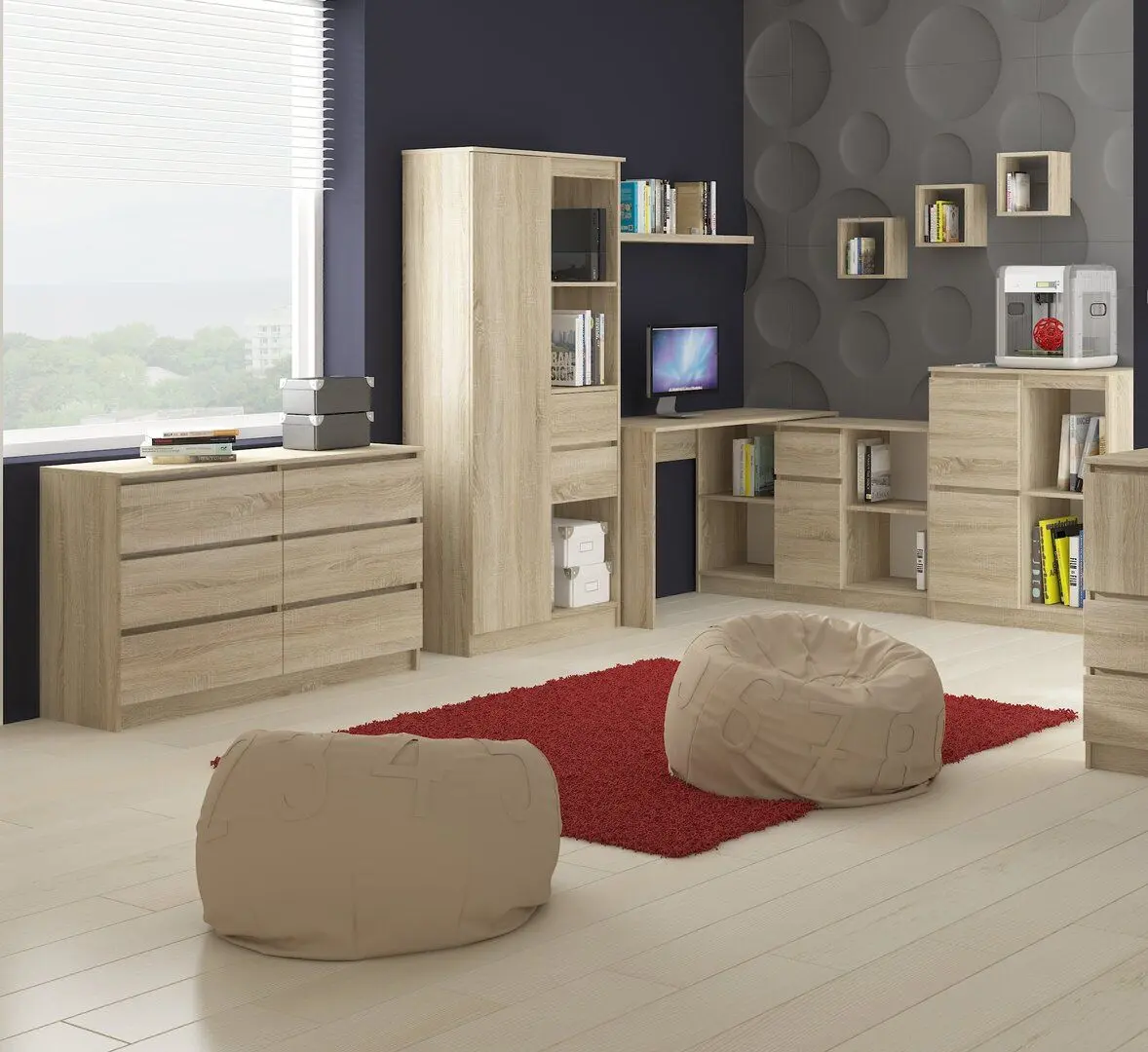 Comoda Artool 164147-AK (Oak)