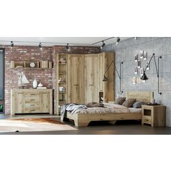 Comoda Астрид-Мебель Kvadro КВД.33 (Delano Oak Light) Thumb