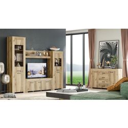 Comoda Астрид-Мебель Kvadro КВД.33 (Delano Oak Light) Thumb