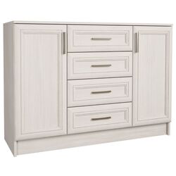 Comoda combinata Астрид-Мебель Printsessa ПРН.18 3D (Ash Anchor White)