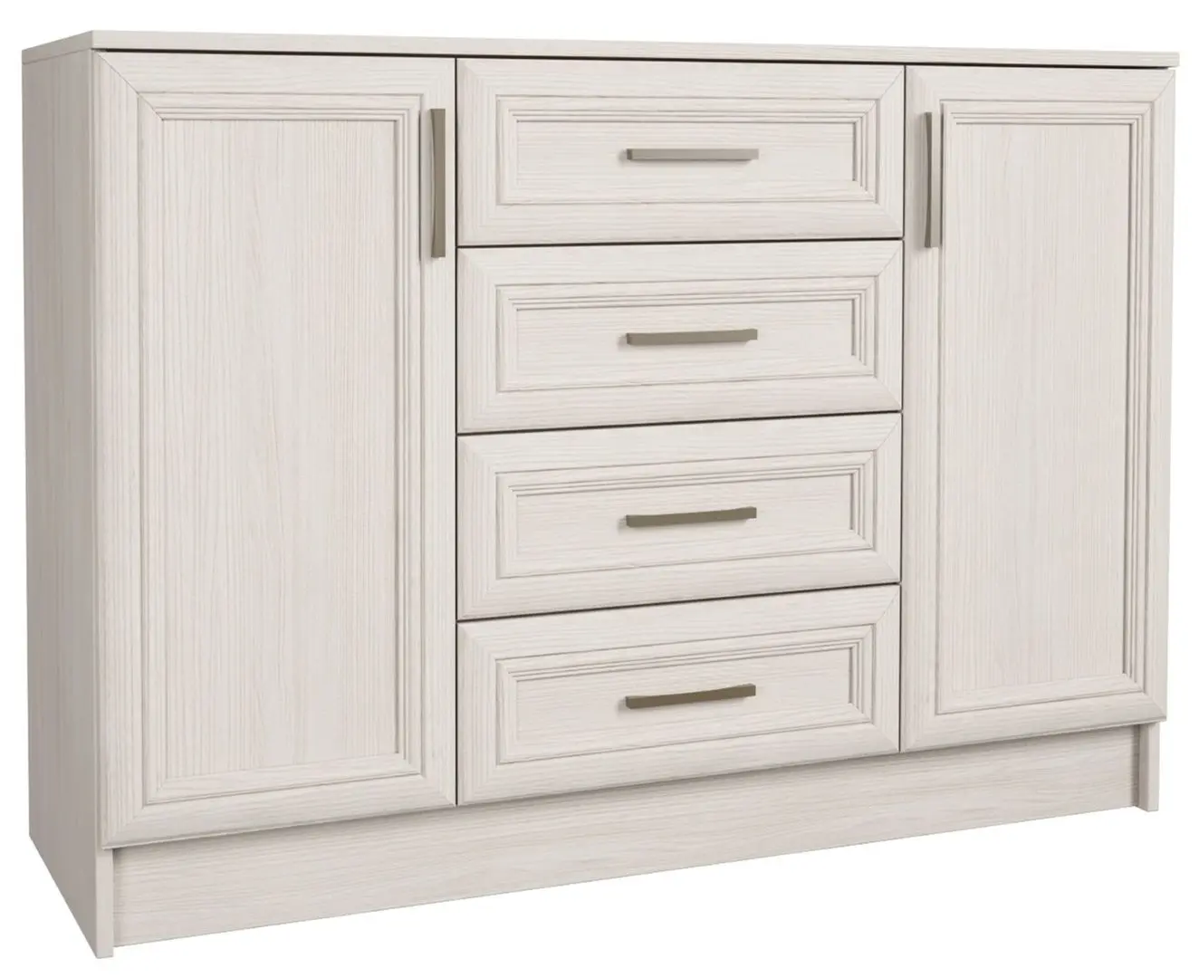 Comoda combinata Астрид-Мебель Printsessa ПРН.18 3D (Ash Anchor White)