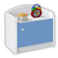 Тумба прикроватная BellaLuni Happy (White/Blue)